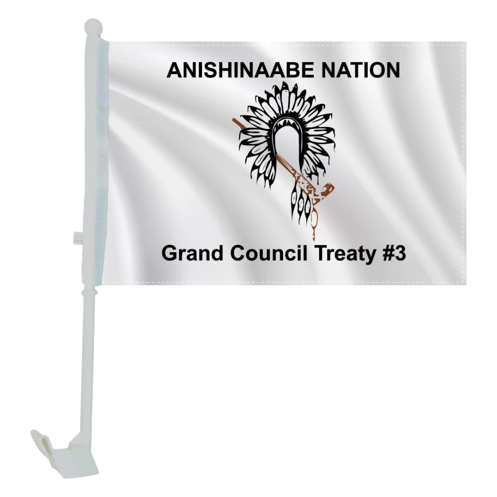 Treaty 3 Car Flag