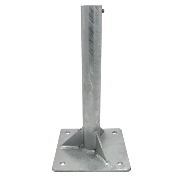 1.5-inch Vertical Galvanized Steel flagpole Bracket