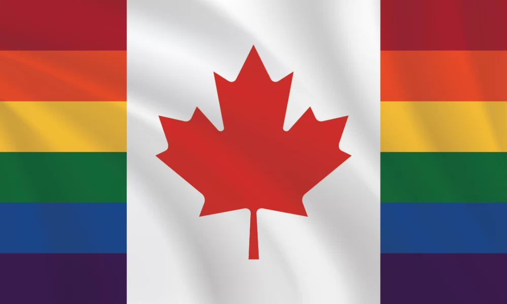 3:5 Ratio Canada Pride Flag