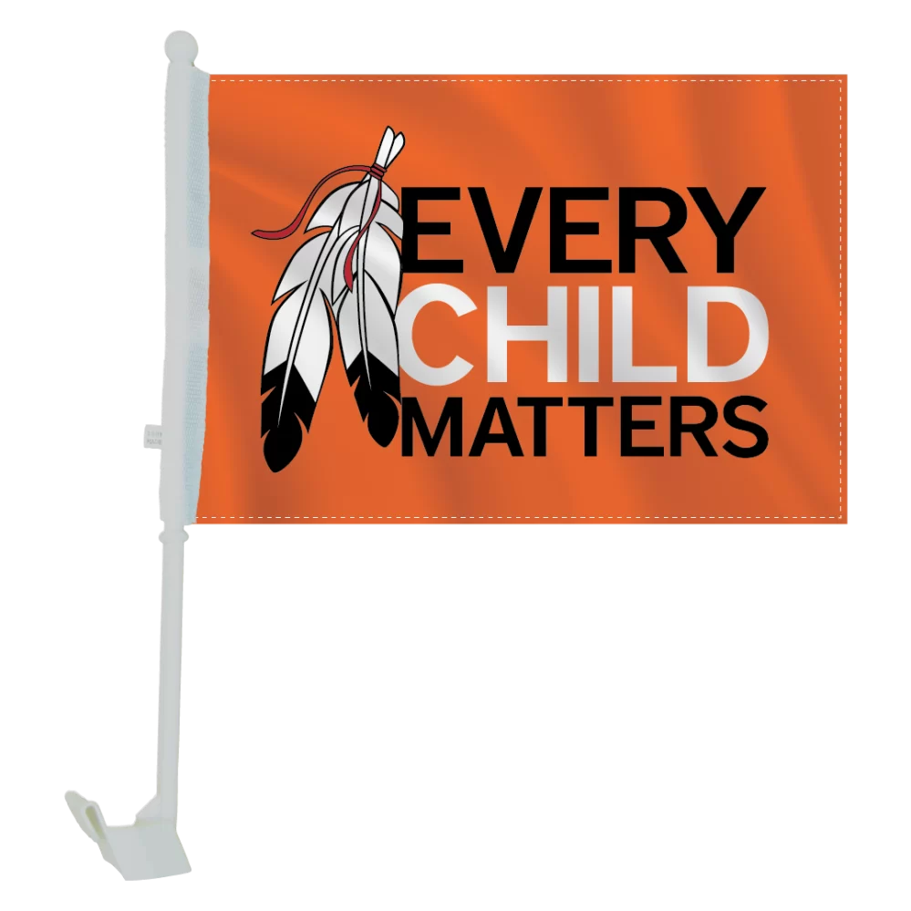 Every Child Maters Car Flag