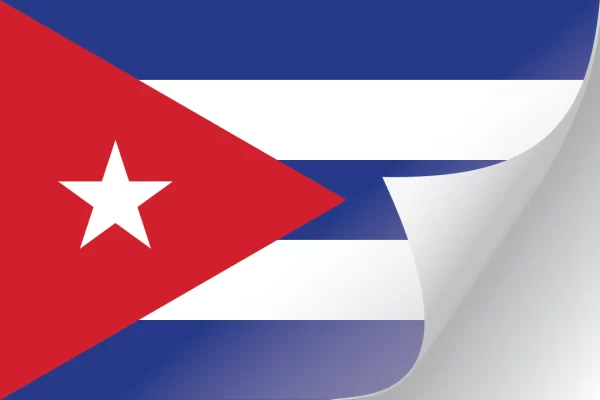 3"x5" Cuba Flag Decal