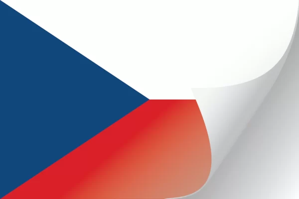 3"x5" Czechia Flag Decal