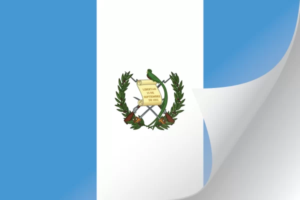 3"x5" Guatemala Flag Decal