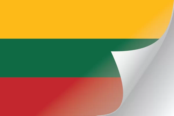 3"x5" Lithuania Flag Decal