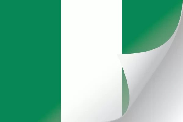 3"x5" Nigeria Flag Decal