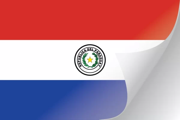 3"x5" Paraguay Flag Decal