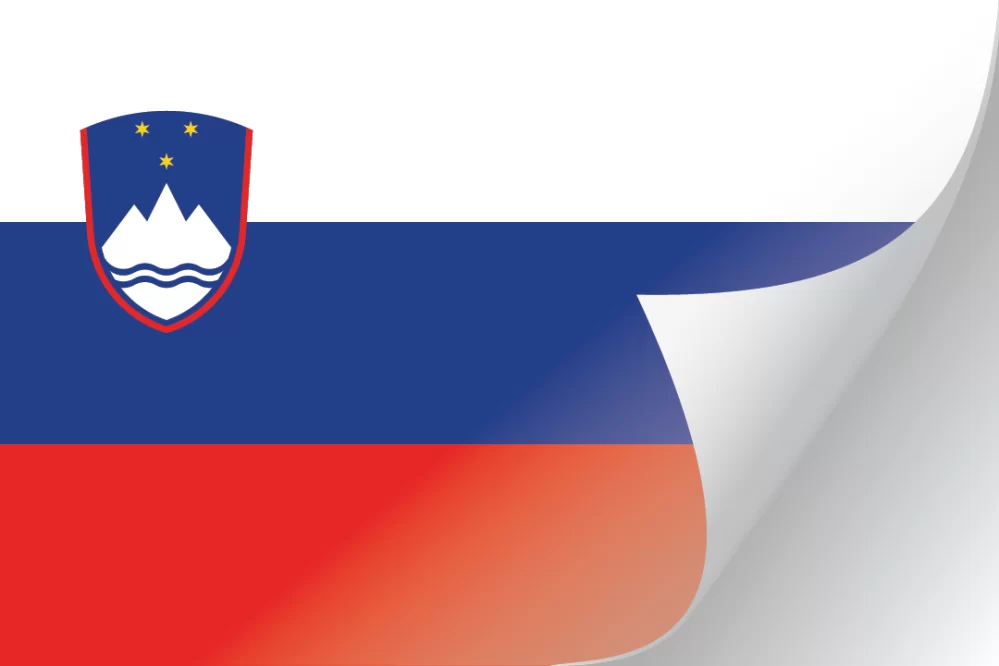 3"x5" Slovenia Flag Decal