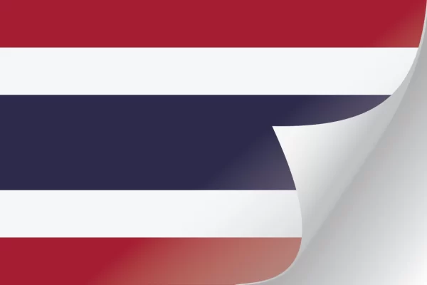 3"x5" Thailand Flag Decal