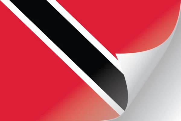 3"x5" Trinidad Tobago Flag Decal