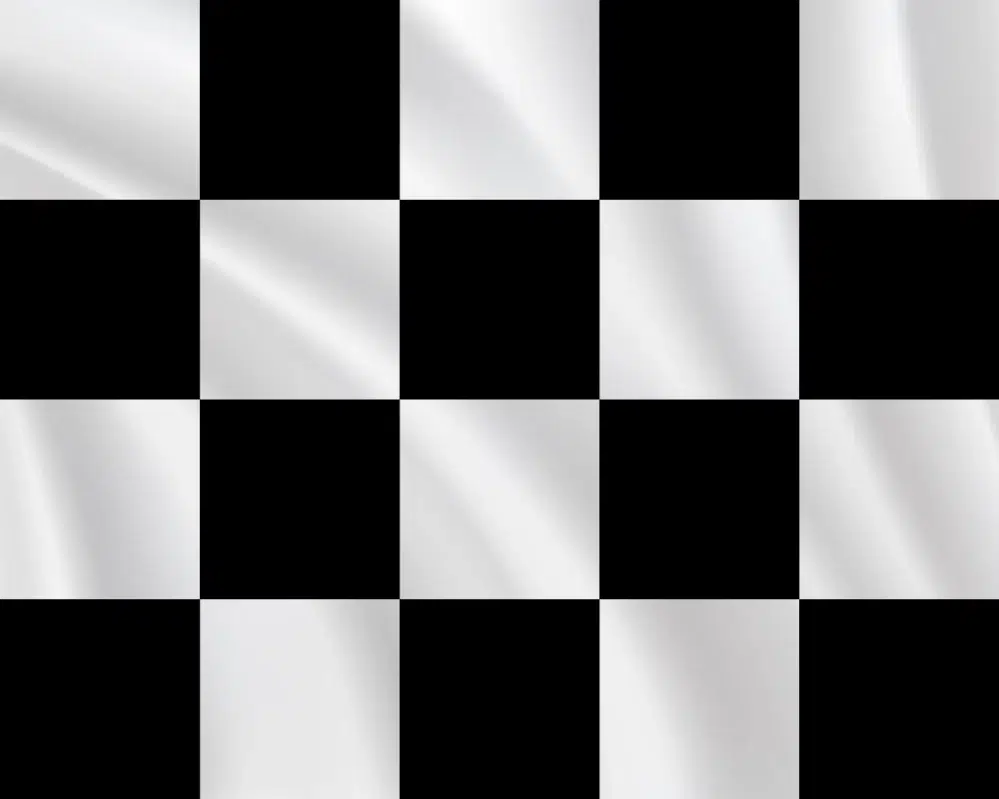 4:5 Ratio Checkered Racing Flag