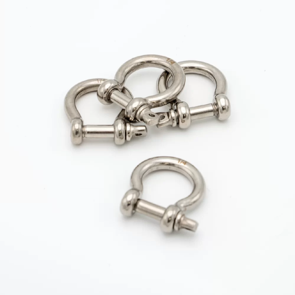 Stainless Steel Bow Shackle 1-4
