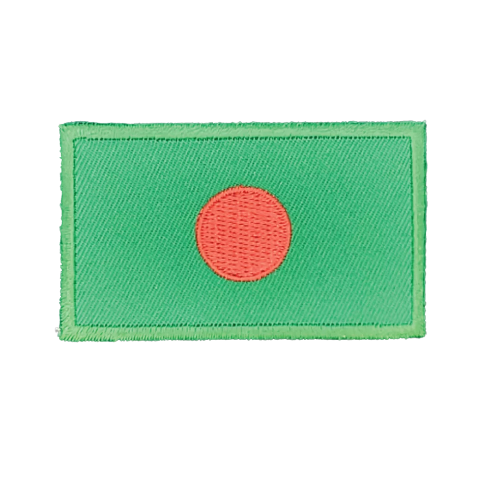 Bangladesh Flag Patch, crest or backpack flag