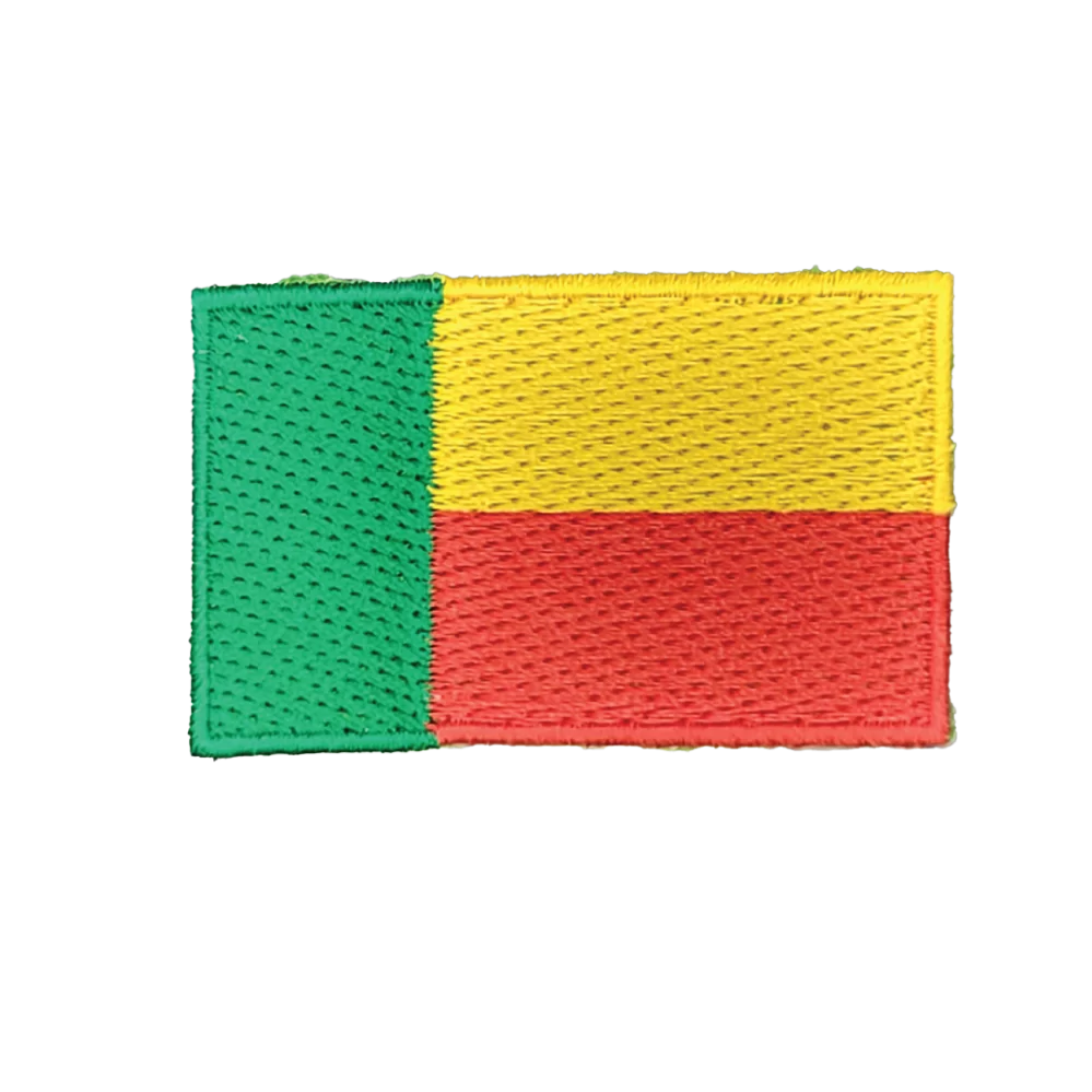 Benin Flag Patch, crest or backpack flag