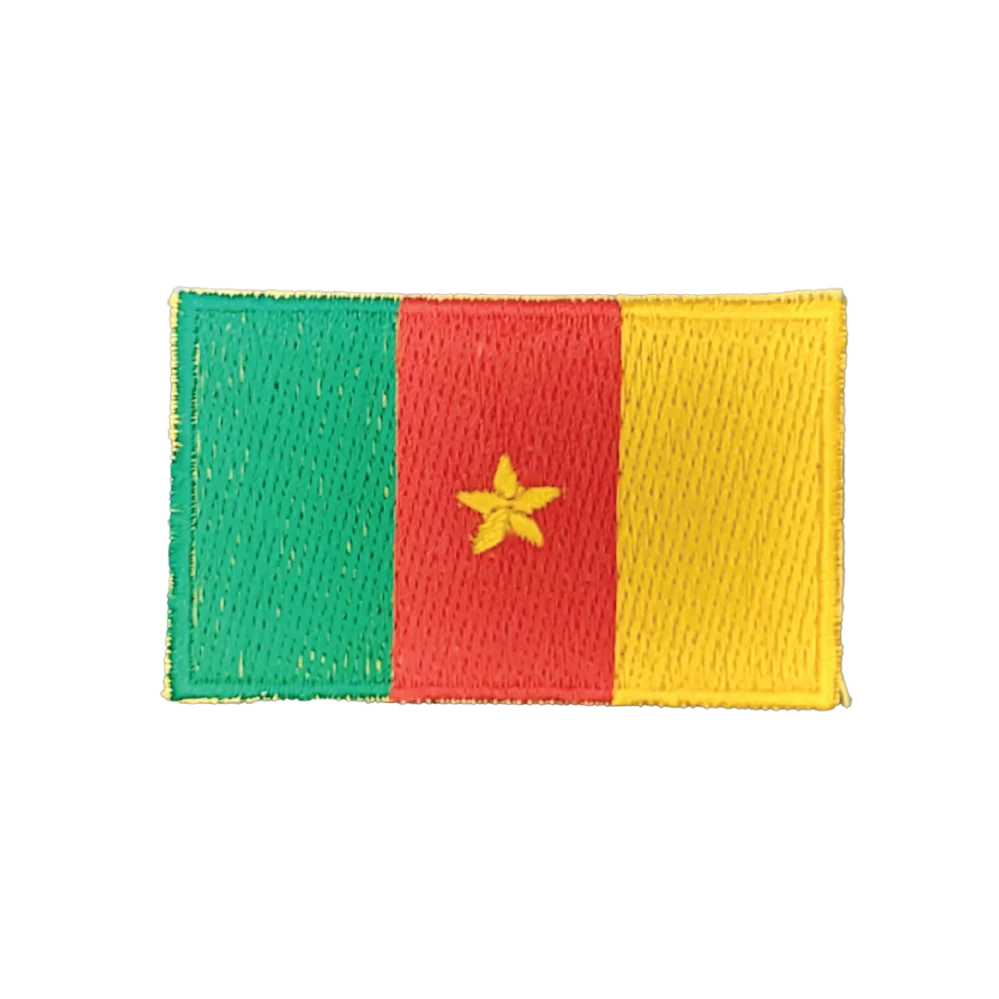 Cameroon Flag Patch, crest or backpack flag