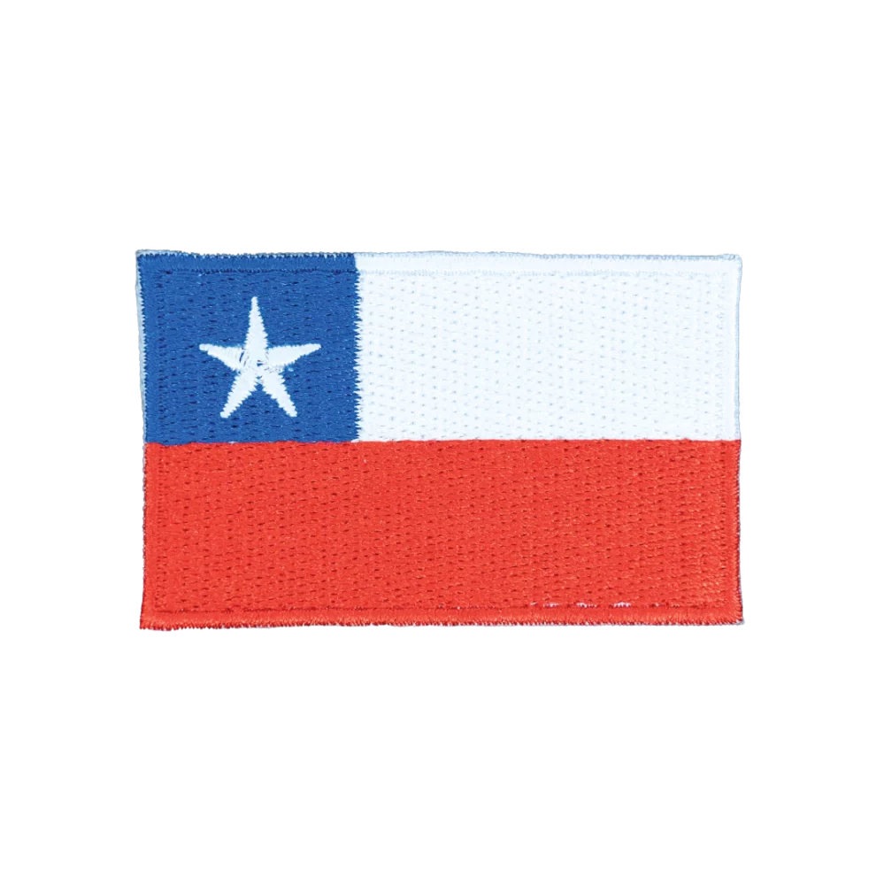Chile Flag Patch, Crest, Back Pack Flag