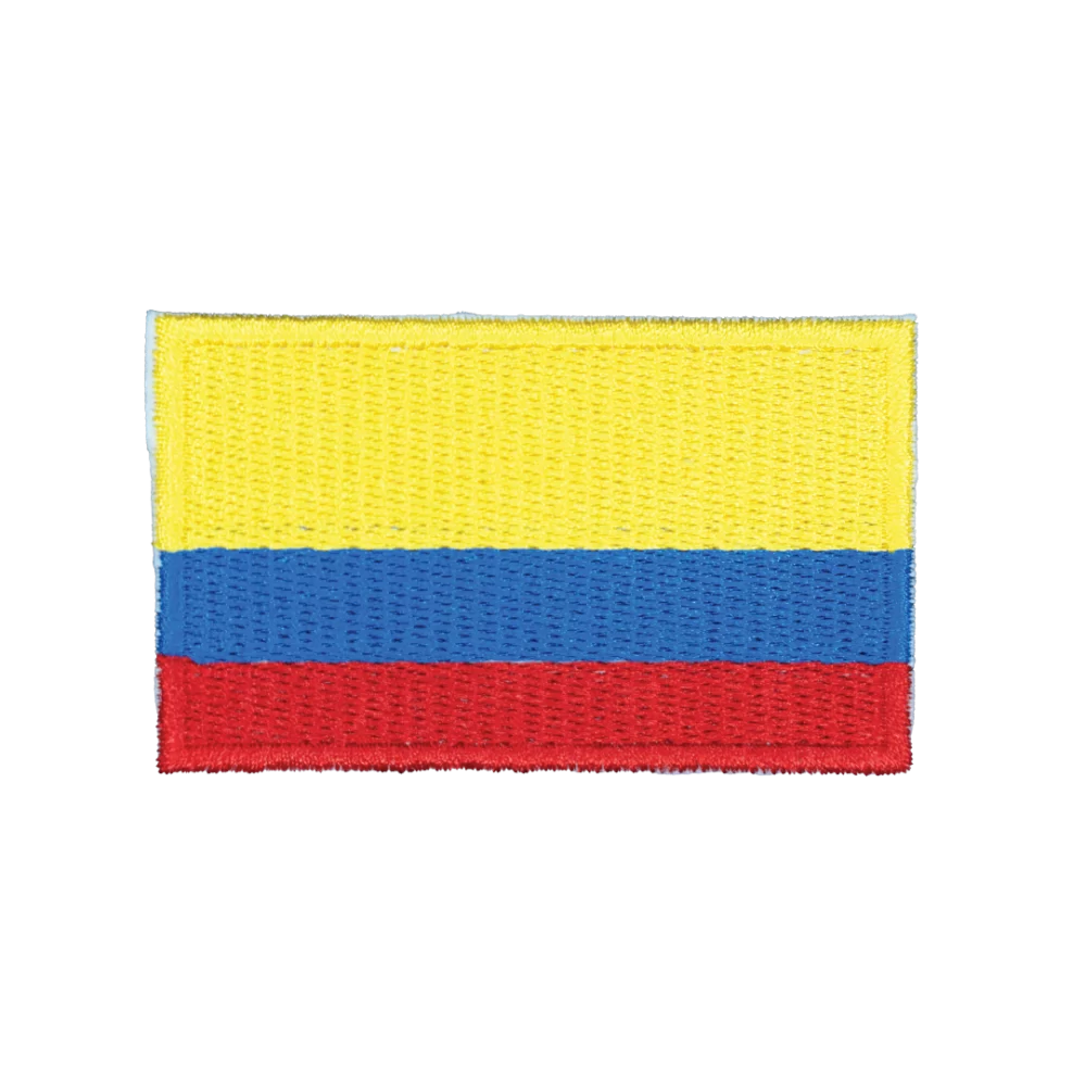 Columbia Flag Patch, Crest, Back Pack Flag