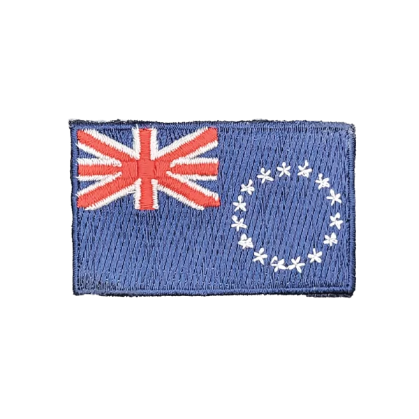 Cook Islands Flag Patch, crest or backpack flag