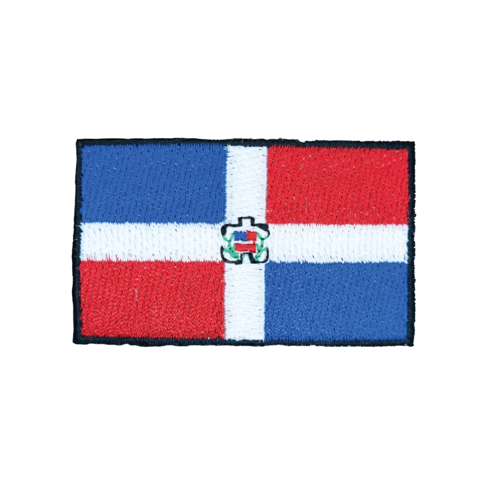 Dominican Republic Flag Patch, Crest, Back Pack Flag