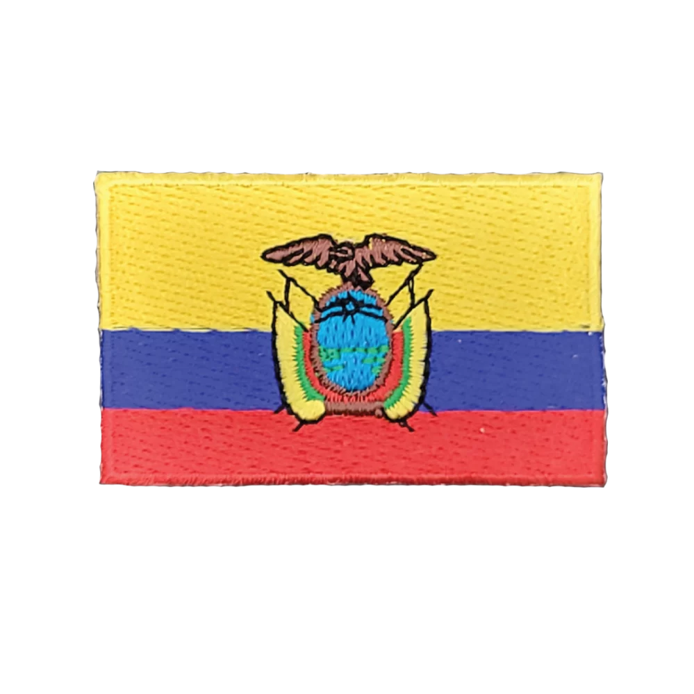 Equador Flag Patch, crest or backpack flag
