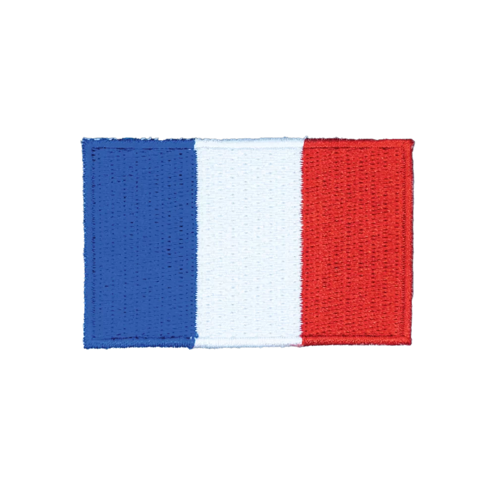 France Flag Patch, Crest, Back Pack Flag