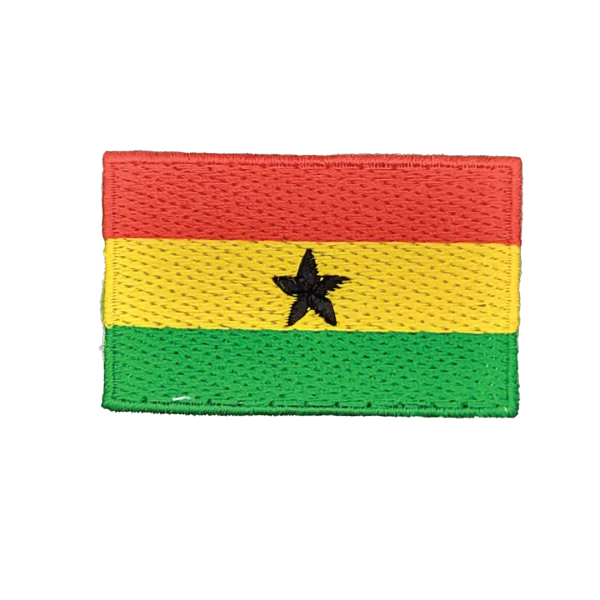 Ghana Flag Patch, crest or backpack flag