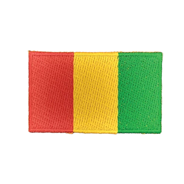 Guinea Flag Patch, crest or backpack flag