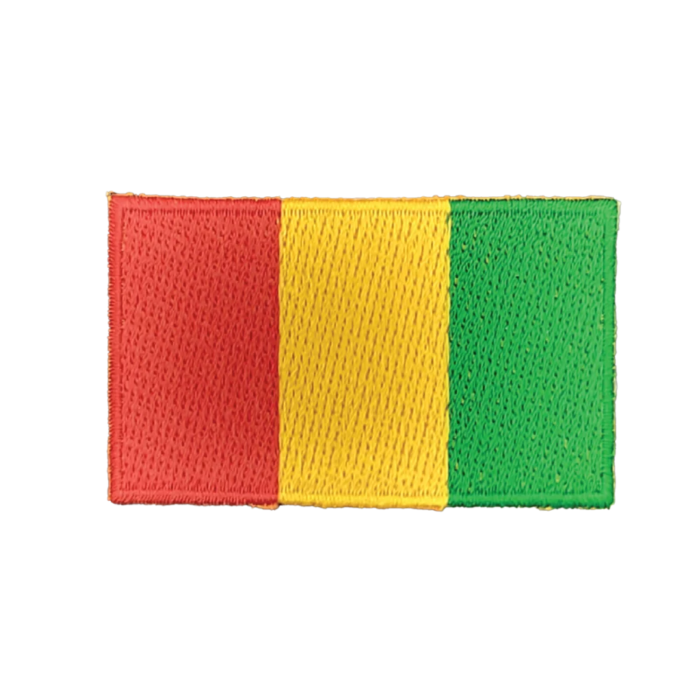 Guinea Flag Patch, crest or backpack flag
