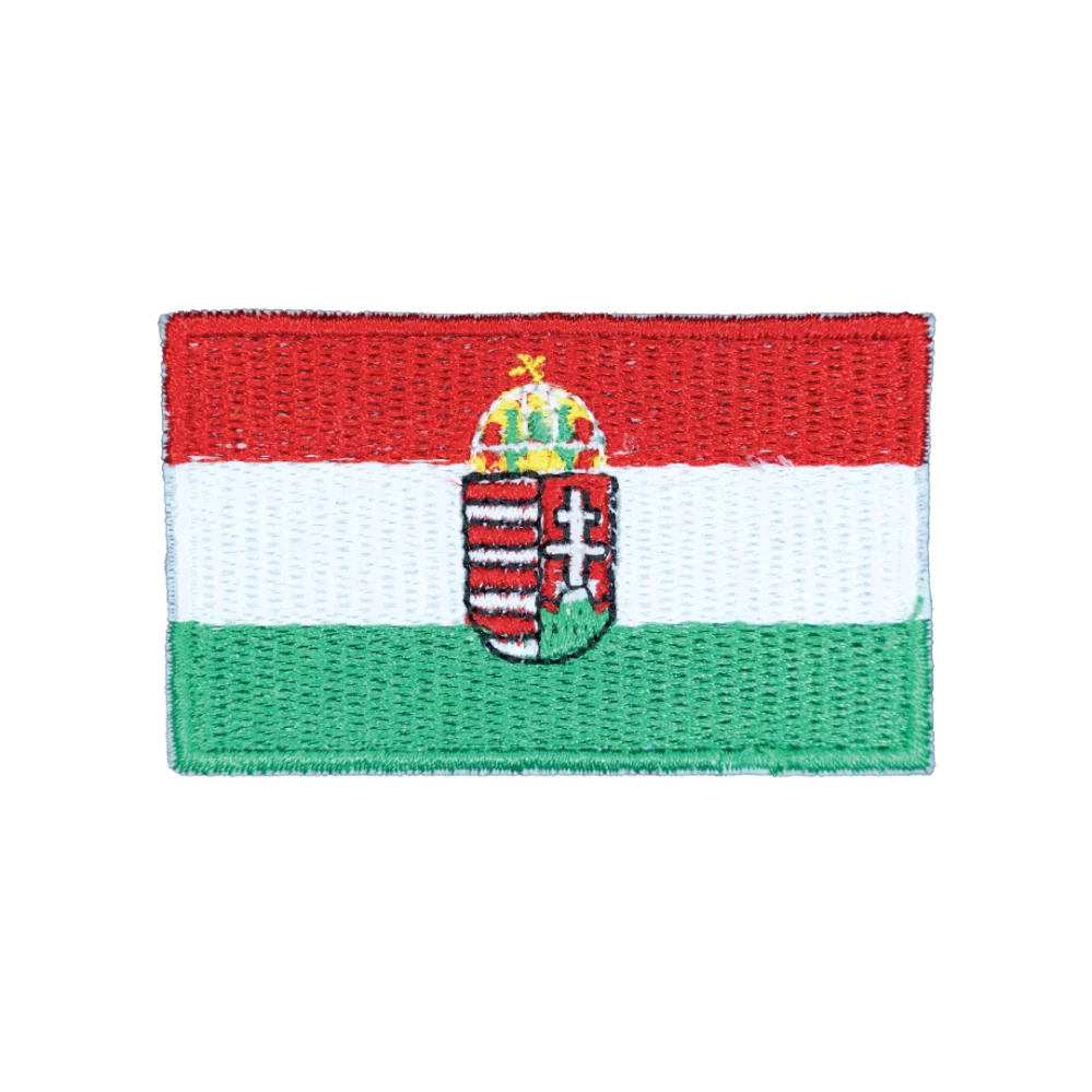 Hungary Flag Patch, Crest, Back Pack Flag