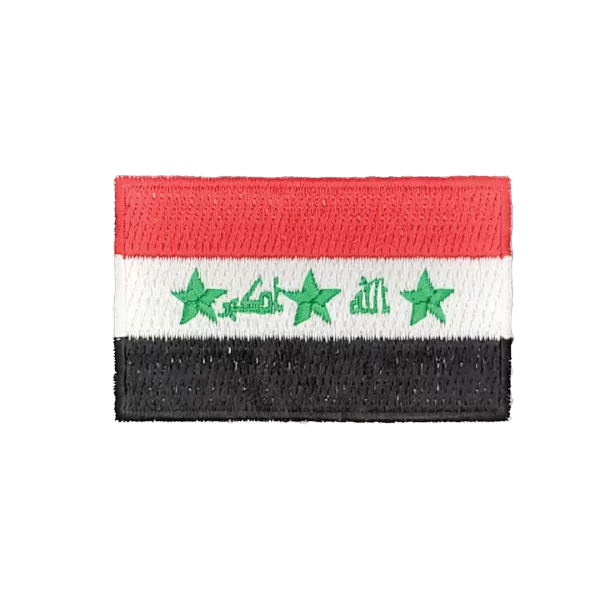 Iraq Flag Patch, crest or backpack flag