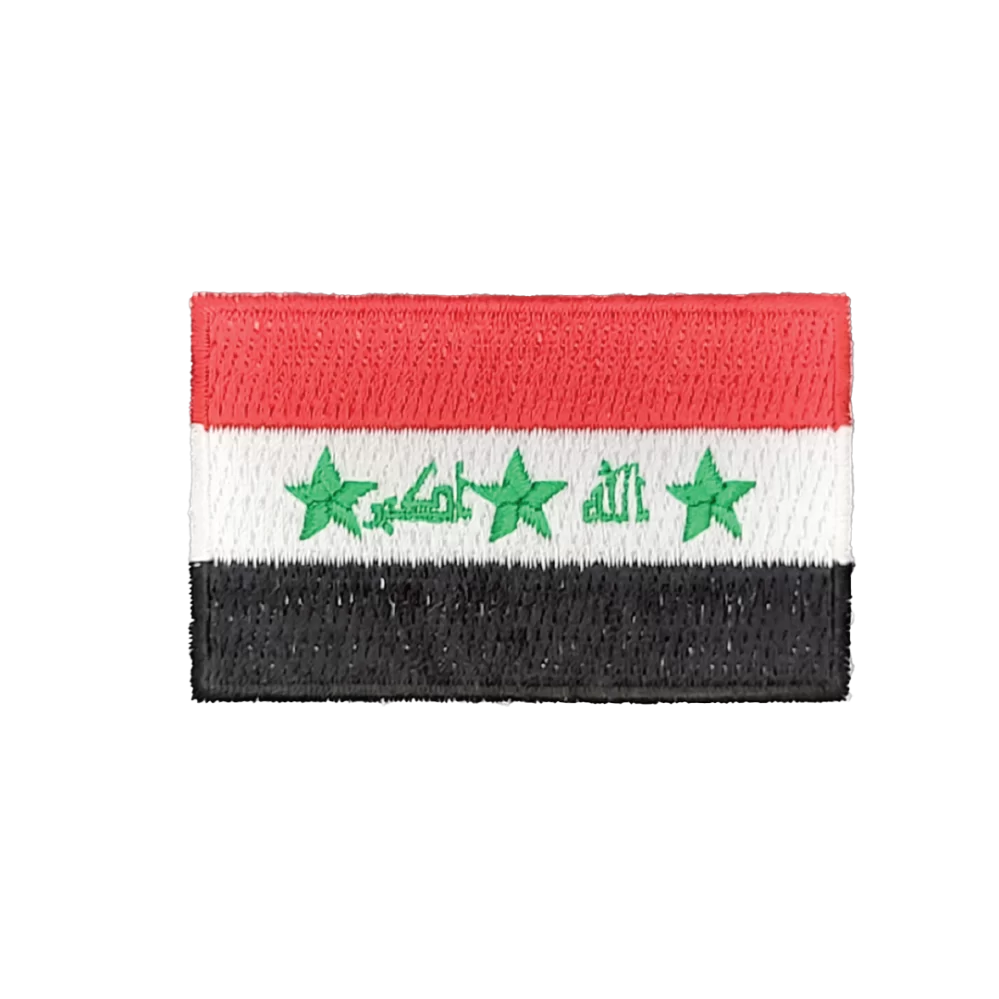 Iraq Flag Patch, crest or backpack flag