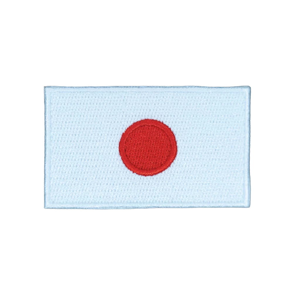 Japan Flag Patch, Crest, Back Pack Flag