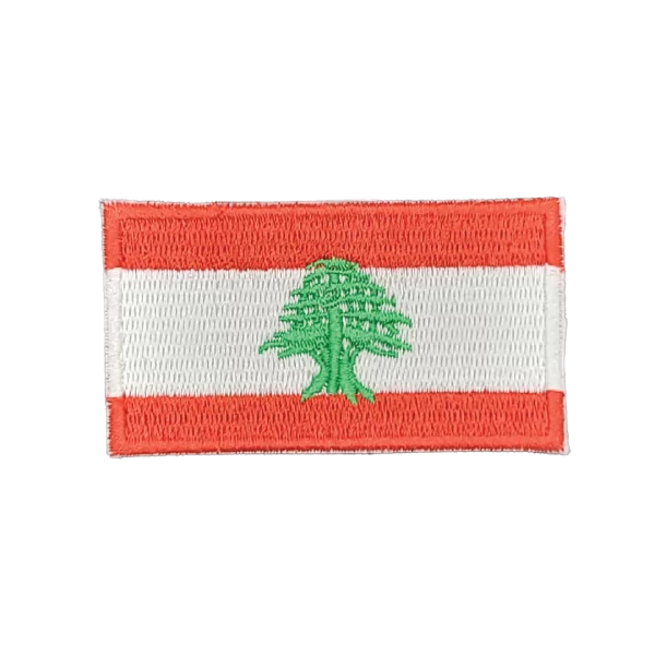 Lebanon Flag Patch, crest or backpack flag