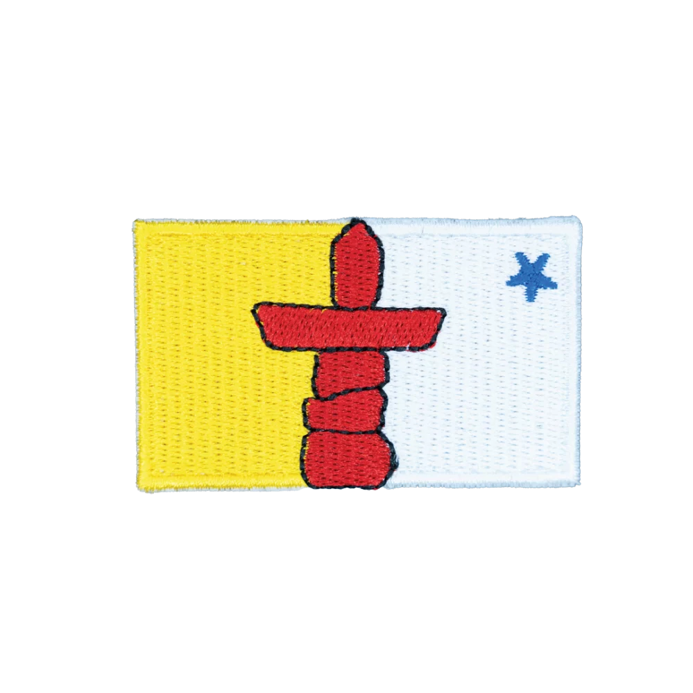Nunavut Flag Patch, Crest, Back Pack Flag