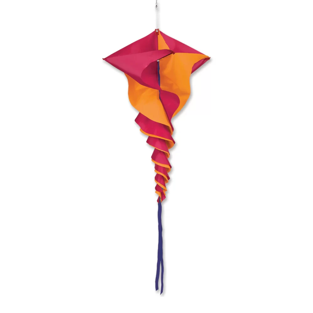 Large Orange Rotini - Spinner
