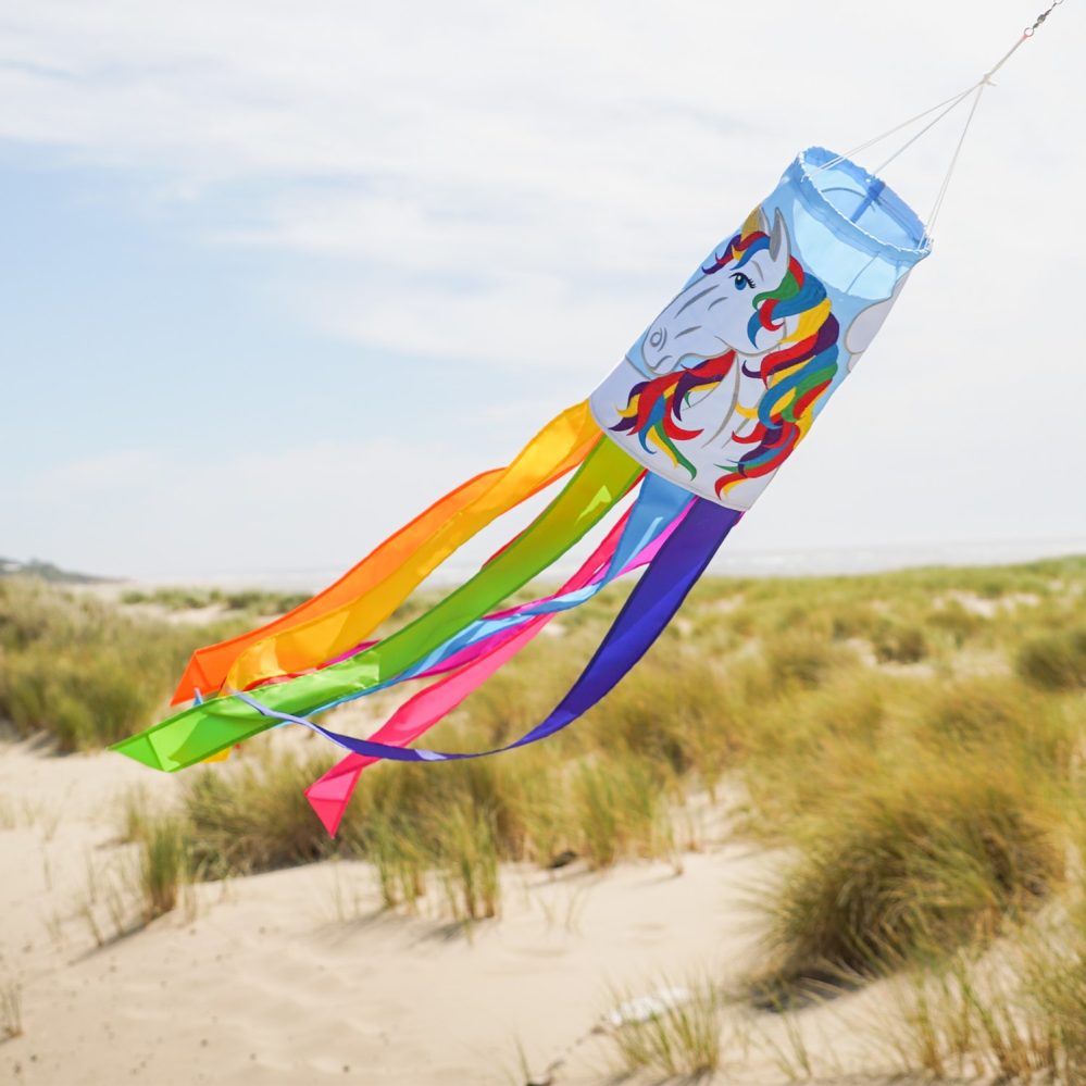 40" Unicorn Windsock