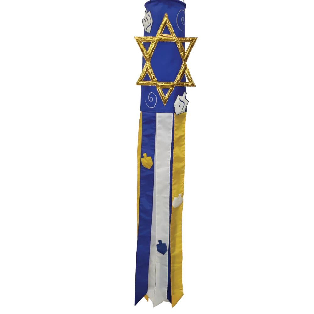 Happy Hanukkah Windsock