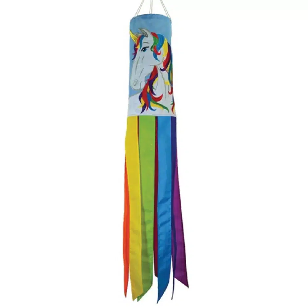 Premium 40" Unicorn Windsock