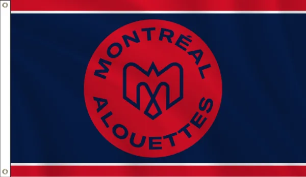 Montreal Alouettes Football Team Flag