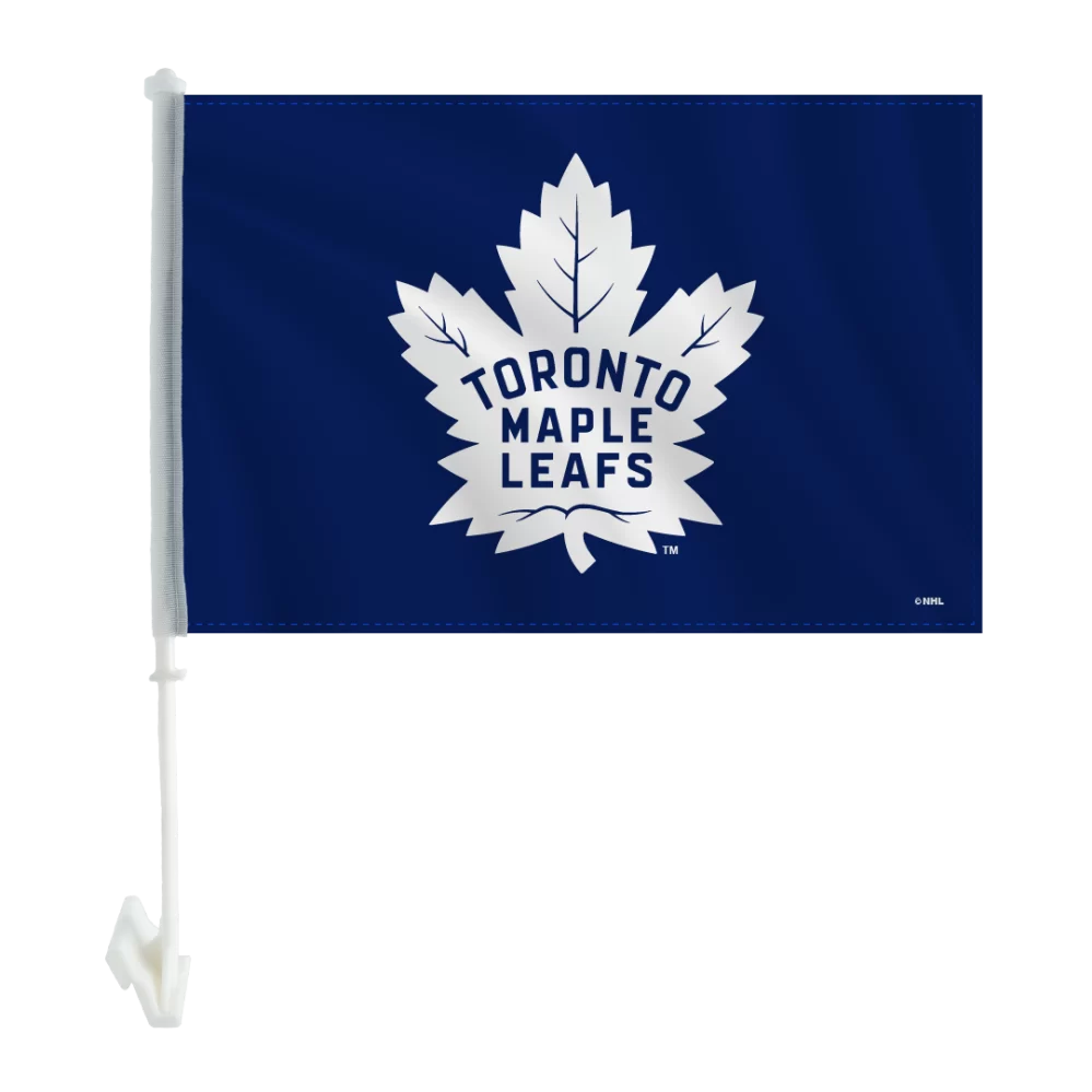 Toronto Maple Leafs Car Flag