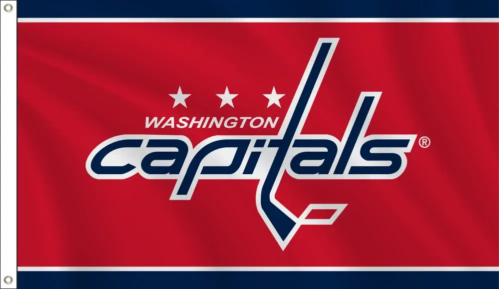 36" x 60" (3' x 5') Washington Capitals flag