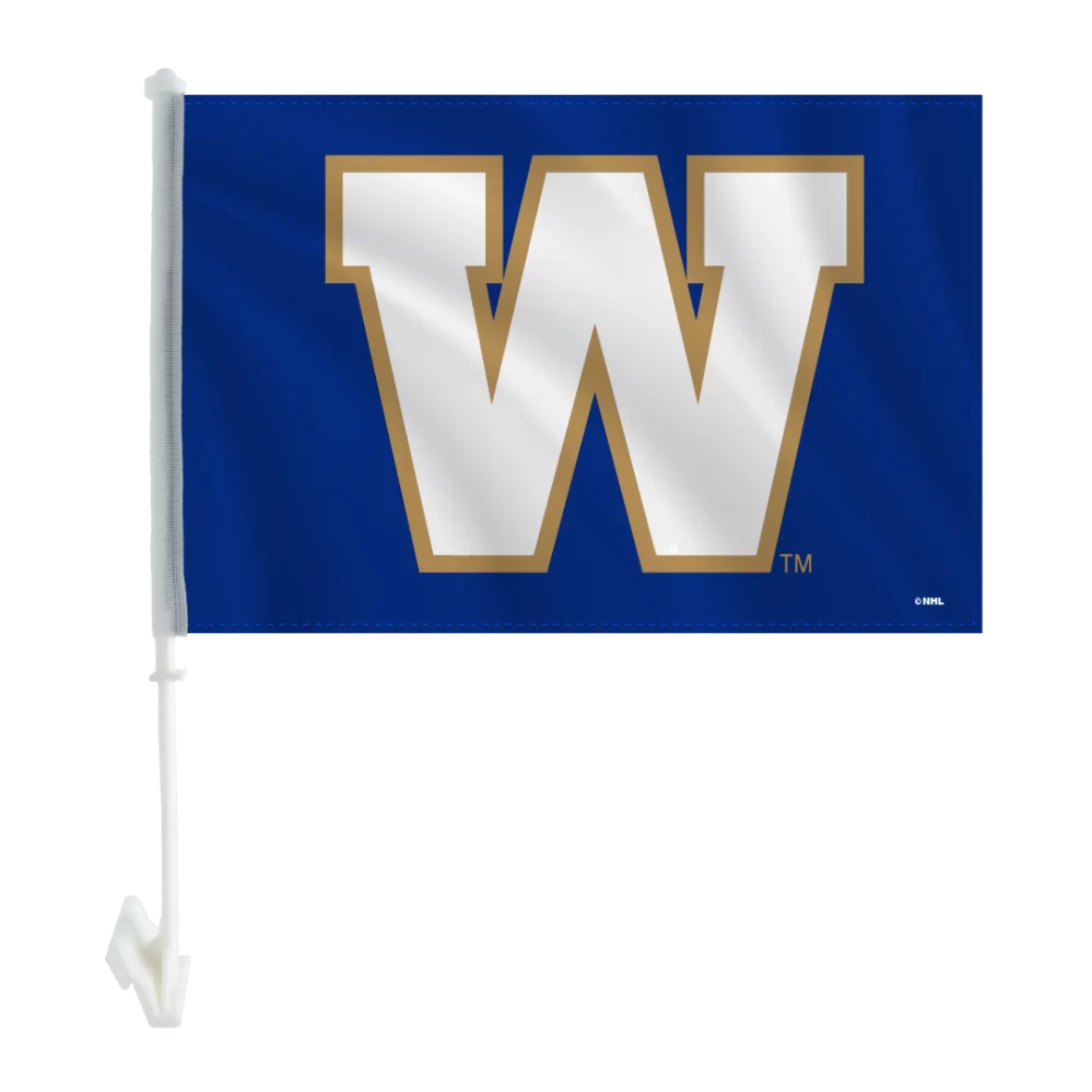 Winnipeg Blue Bombers Car Flag