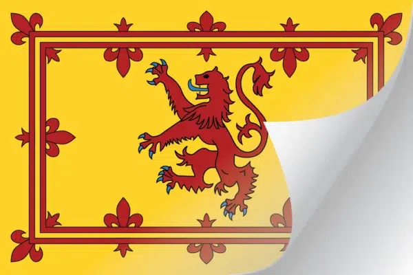 Scottish Standard Flag Decal