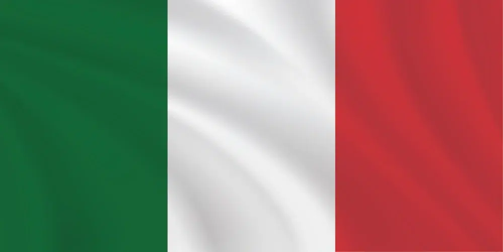 Premium Sewn Italy Flag
