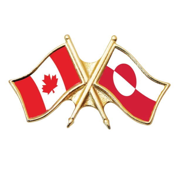Canada & Greenland Friendship Pins