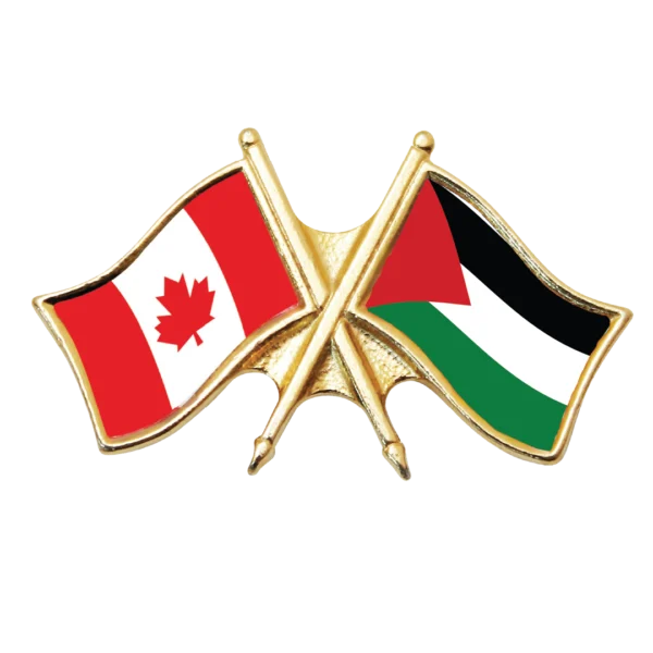 Canada & Palestine Friendship Pins