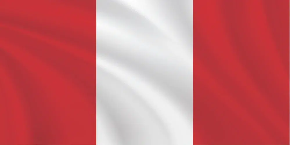 Premium Sewn Peru Flag