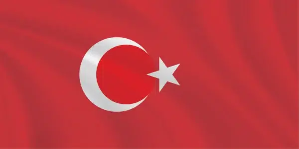 Premium Sewn Turkey Flag