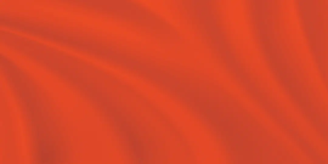 Premium Sewn Orange Sewn Flag in a 1:2 Ratio