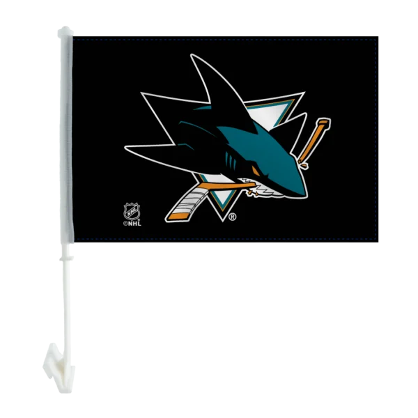 San Jose Sharks Car Flag