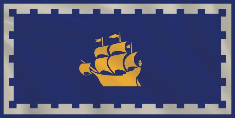 Municipal Flags - City of Calgary flag 1x2